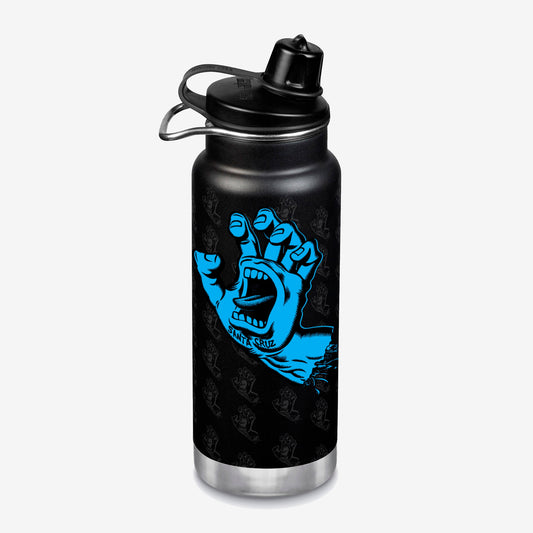 32oz-tkwide-with-chug-cap-santa-cruz-screaming-hand-w8 K32TKWCG-BK-SantaCruze_ScreamingHand.jpg
